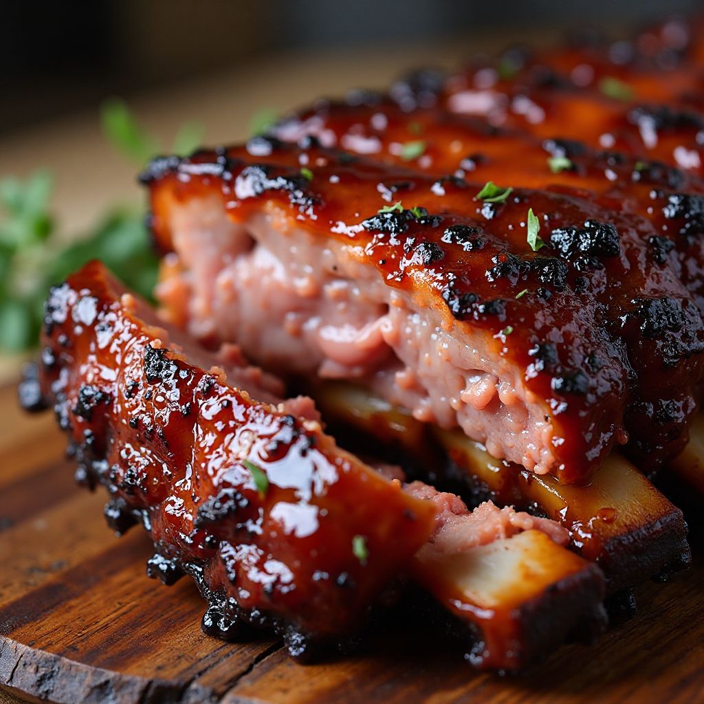 St. Louis style pork ribs
